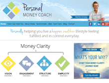 Tablet Screenshot of personalmoneycoach.ca